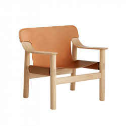 BERNARD Leather - Easy chair - Designer Furniture -  Silvera Uk