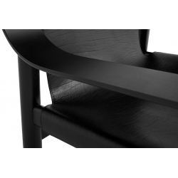 BERNARD Leather - Easy chair - Designer Furniture - Silvera Uk