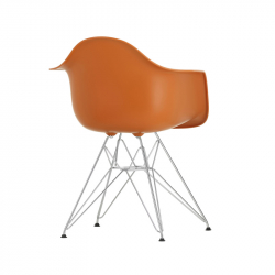 EAMES PLASTIC ARMCHAIR DAR - Dining Armchair - Designer Furniture - Silvera Uk