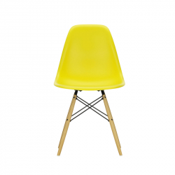 EAMES PLASTIC CHAIR DSW Golden maple - Dining Chair - Designer Furniture -  Silvera Uk