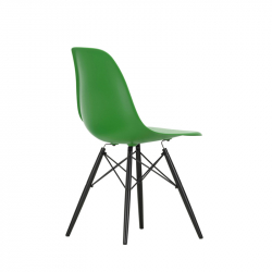 EAMES PLASTIC CHAIR DSW Black maple - Dining Chair - Designer Furniture - Silvera Uk