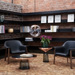 BELL COFFEE COPPER - Coffee Table - Designer Furniture - Silvera Uk