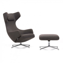 GRAND REPOS & OTTOMAN fabric - Easy chair - Designer Furniture -  Silvera Uk
