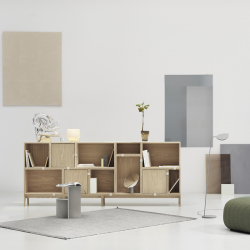STACKED Medium with Door - Shelving - Designer Furniture - Silvera Uk