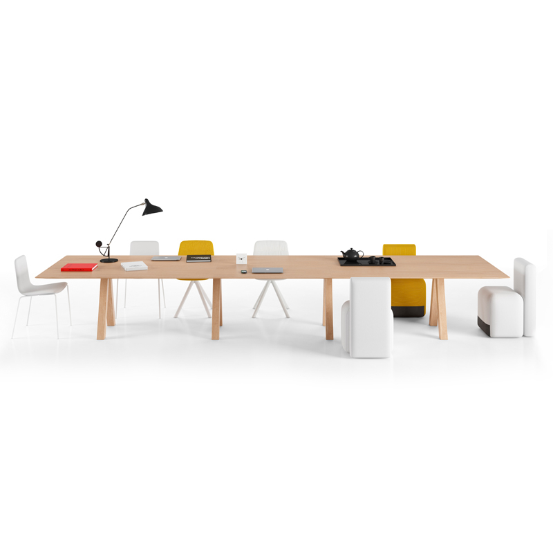 TRESTLE TRIPLE - Dining Table - Designer Furniture - Silvera Uk