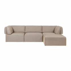 WONDER 3 seater with chaise longue - Sofa - Spaces -  Silvera Uk