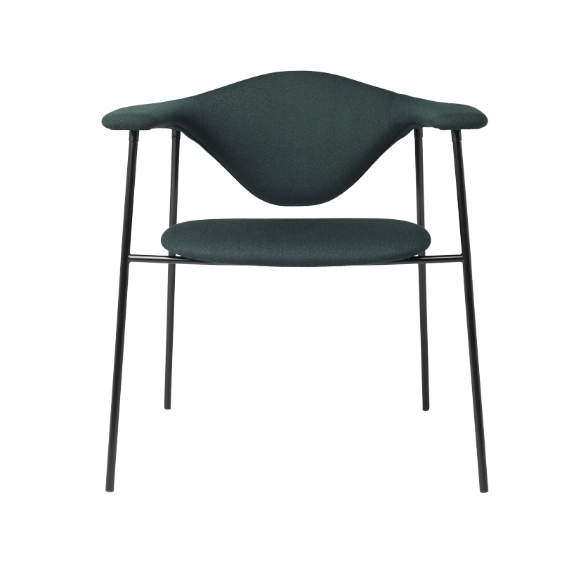 MASCULO DINING 4 legs fabric - Dining Armchair - Designer Furniture - Silvera Uk