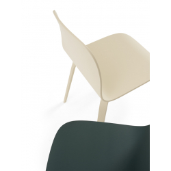 VISU wooden legs - Dining Chair - Designer Furniture - Silvera Uk