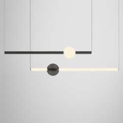 ORION TUBE LIGHT - Pendant Light - Designer Lighting - Silvera Uk