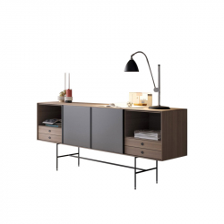 AURA  L 196 x H 98 - Storage Unit - Designer Furniture -  Silvera Uk