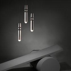 FULCRUM CHANDELIER 3 PIECES - Pendant Light - Designer Lighting - Silvera Uk