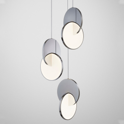 ECLIPSE CHANDELIER - Pendant Light - Designer Lighting - Silvera Uk