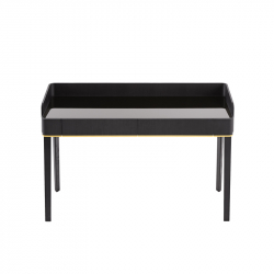 SOHO Glass - Desk - Designer Furniture -  Silvera Uk