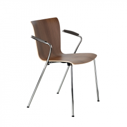 VICO DUO with armrests - Dining Chair - Designer Furniture -  Silvera Uk