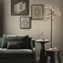 BOLLE TERRA - Floor Lamp - Designer Lighting - Silvera Uk