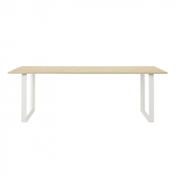 70/70 solid oak - Dining Table - Designer Furniture -  Silvera Uk