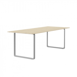 70/70 solid oak - Dining Table - Designer Furniture - Silvera Uk