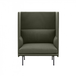 OUTLINE HIGHBACK 1 Seater - Easy chair - Themes -  Silvera Uk