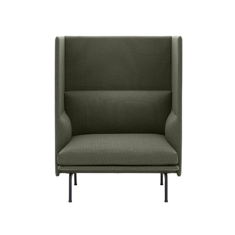 OUTLINE HIGHBACK 1 Seater - Easy chair - Designer Furniture - Silvera Uk