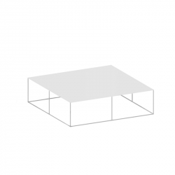 SLIM IRONY LOW TABLE - Coffee Table - Designer Furniture -  Silvera Uk