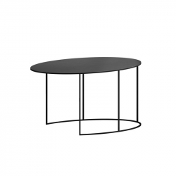 SLIM IRONY OVAL - Coffee Table - Designer Furniture -  Silvera Uk