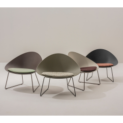 ADELL Sled lowe - Easy chair - Designer Furniture - Silvera Uk