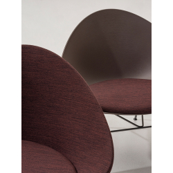 ADELL upholstered - sled lowe - Easy chair - Designer Furniture - Silvera Uk