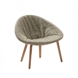 ADELL wooden lowe - Easy chair - Silvera Contract -  Silvera Uk