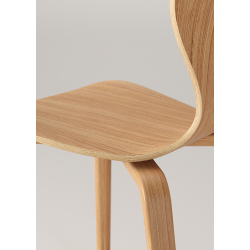 EARS wooden base - Dining Chair - Designer Furniture - Silvera Uk