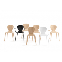 EARS metal base - Dining Chair - Designer Furniture - Silvera Uk