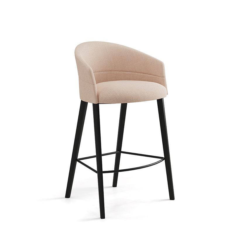 COPA wooden legs - Bar Stool - Designer Furniture - Silvera Uk