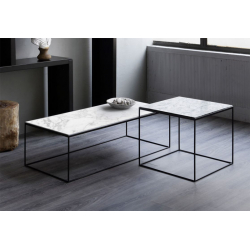 SLIM MARBLE - Coffee Table - Designer Furniture - Silvera Uk