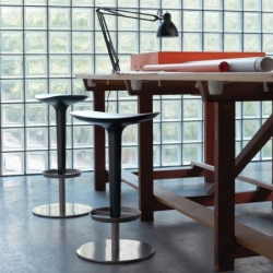 BABAR Height-adjustable - Bar Stool - Designer Furniture - Silvera Uk