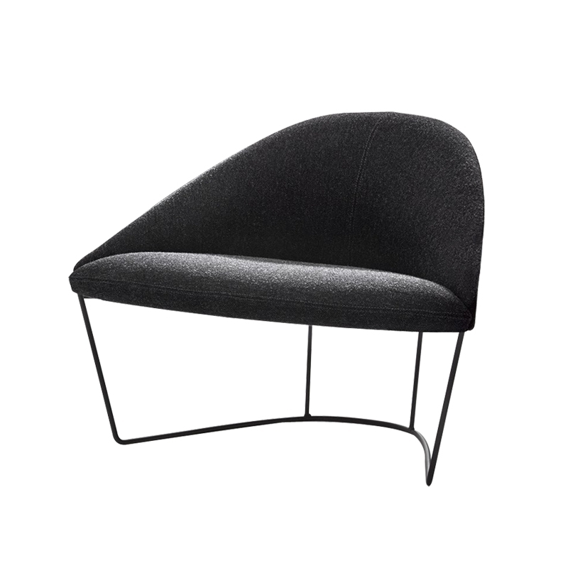 COLINA M Steel base - Easy chair - Designer Furniture - Silvera Uk
