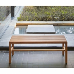 SLAT BENCH - Designer Bench - Designer Furniture - Silvera Uk
