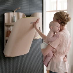 NATHI Wall-mounted baby-changing table - Table & Desk - Child - Silvera Uk