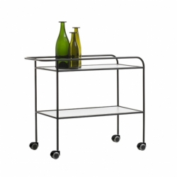 STEEL PIPE DRINK TROLLEY - Trolley - Designer Furniture -  Silvera Uk