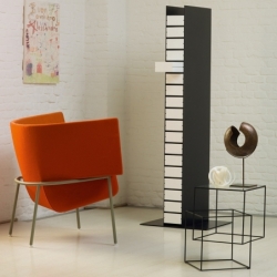 THIN BLACK TABLE - Side Table - Designer Furniture - Silvera Uk