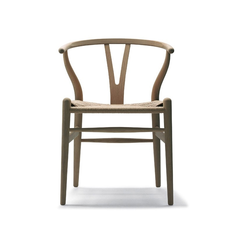 WISHBONE ARMCHAIR CH24 - Dining Armchair - Designer Furniture - Silvera Uk