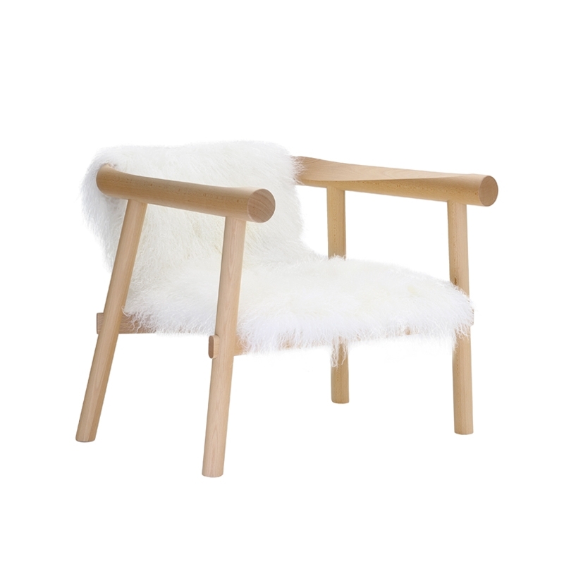 ALTAY goatskin - Easy chair - Designer Furniture - Silvera Uk