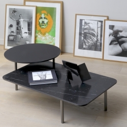 BITOP marble - Coffee Table - Designer Furniture - Silvera Uk