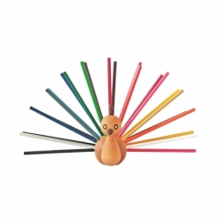 PEACOCK  Pencil Holder - Toy & Accessories -  -  Silvera Uk