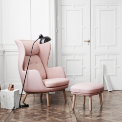 RO wooden legs - Easy chair - Designer Furniture - Silvera Uk