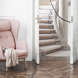 RO wooden legs - Easy chair - Designer Furniture - Silvera Uk