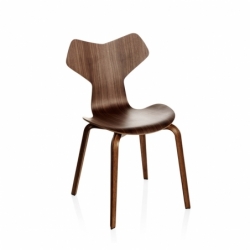 GRAND PRIX wooden legs - Dining Chair - Designer Furniture - Silvera Uk