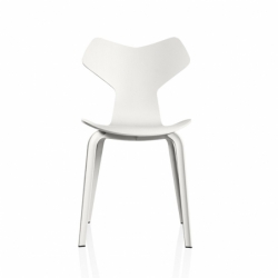 GRAND PRIX wooden legs - Dining Chair - Designer Furniture -  Silvera Uk