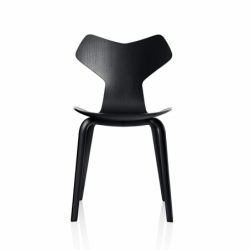 GRAND PRIX wooden legs - Dining Chair - Designer Furniture -  Silvera Uk