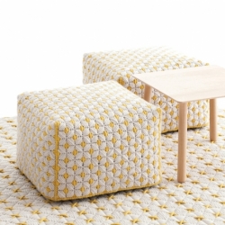 SILAÏ 61x61 - Pouffe - Designer Furniture - Silvera Uk