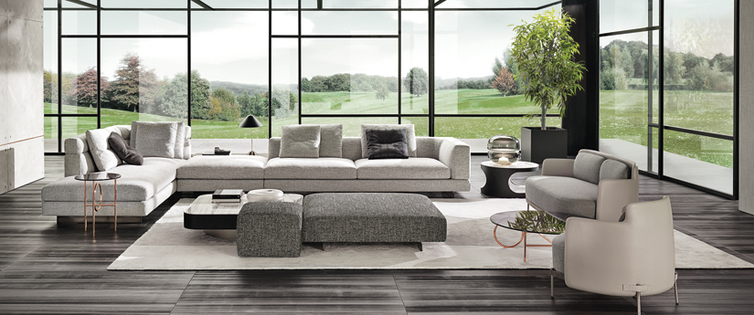 MINOTTI - brand online and personlize your interior with Design products - Silvera Uk